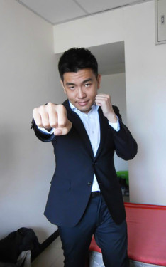 A cross punch