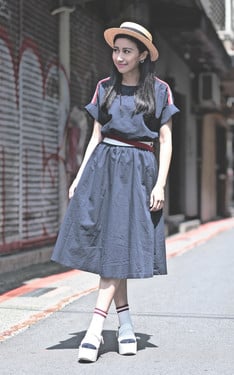 【英倫復古休閒女孩】