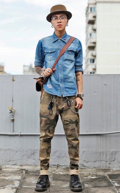 單寧X迷彩