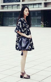 OUTFIT《 GIRLS FROM MARS深碎花 》