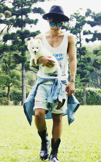 Double Denim 溜狗趣 !!