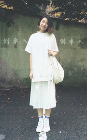 夏天的白