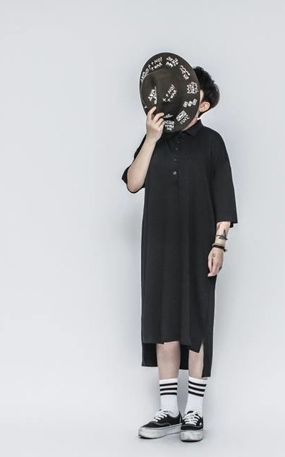 休閒韓系穿搭