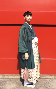 「袴」浅草寺參拜！穿著和服逛淺草
