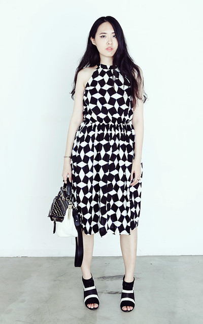 OUTFIT《 AFAD 黑白格紋 》