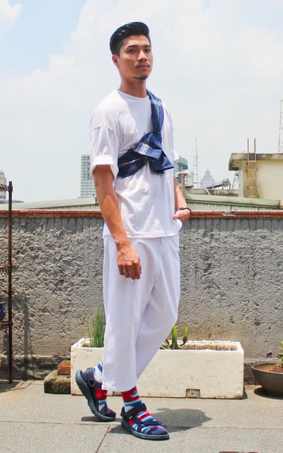 夏日白