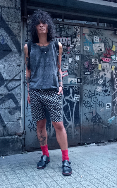如果看我的穿著你會覺得我是玩什麼曲風的呢