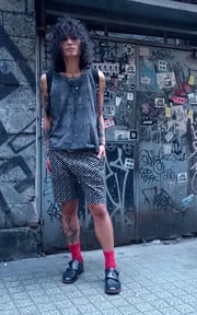 如果看我的穿著你會覺得我是玩什麼曲風的呢