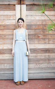 casual maxi dress 隨性長洋