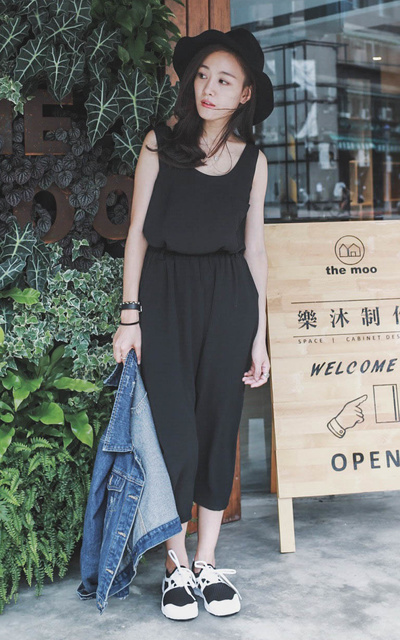 all black
