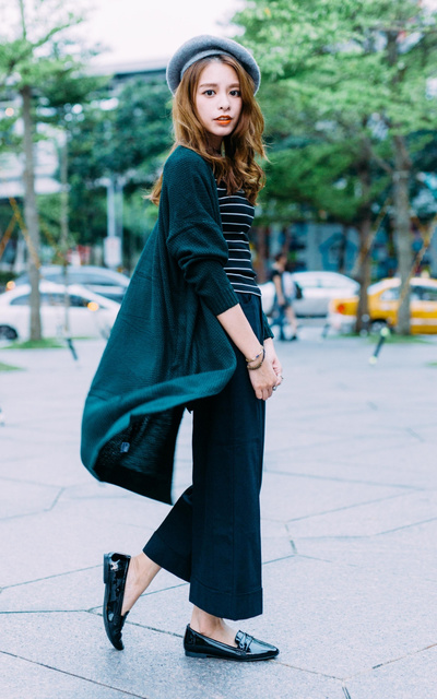 Wide Leg Trousers x Autumn