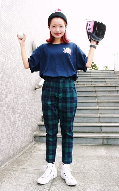 Baseball girl