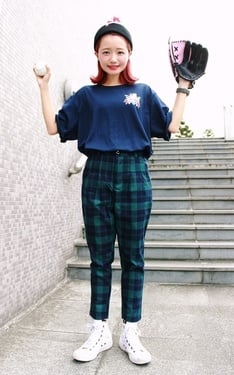 Baseball girl