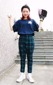 Baseball girl