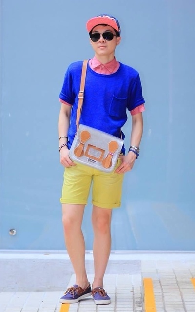 Day 50: Three primary colors summer look*
