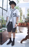 H&M 棒球衣的時尚穿搭