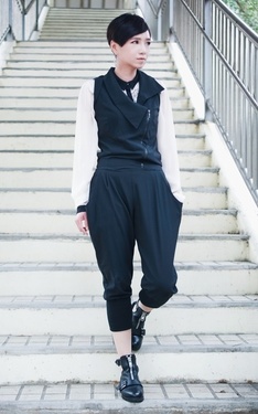 Shirt on Jumpsuit