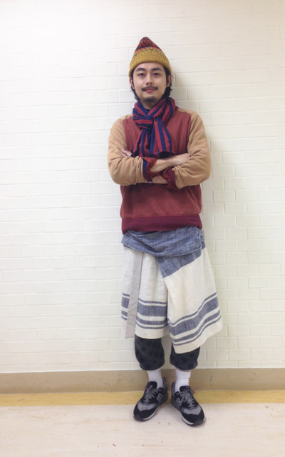 圍裙Look