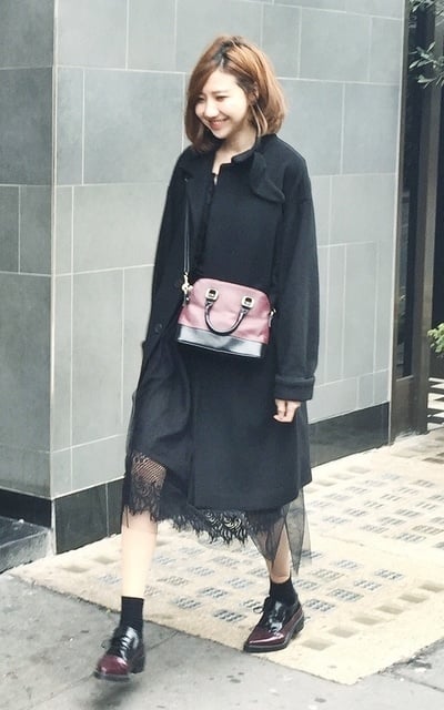 all black