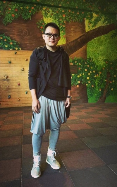 兩歲多的女兒說: 搭得不錯