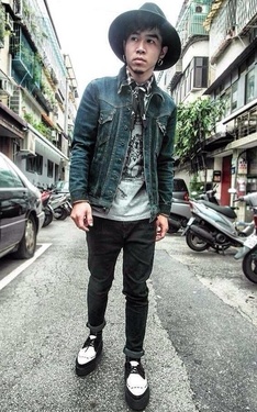 " 英倫搖滾Bad Boy " look