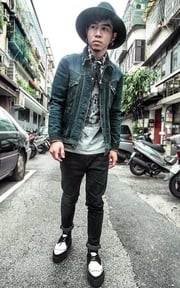 " 英倫搖滾Bad Boy " look