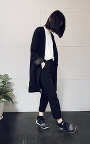 共存 ‪#‎blackandwhite‬ ‪#‎ootd‬