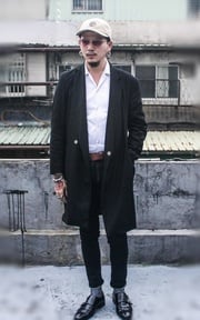 Mr.Ricco 棒球帽與紳士風格搭配出的不羈紳士