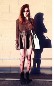 STOP STARING AT MY LEGS