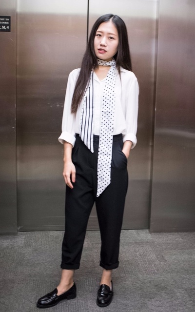 Skinny scarf