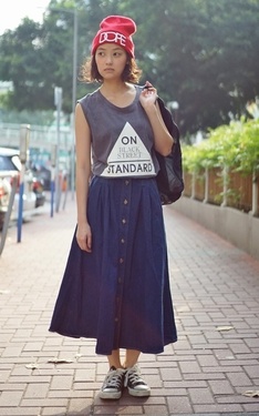 Denim Skirt