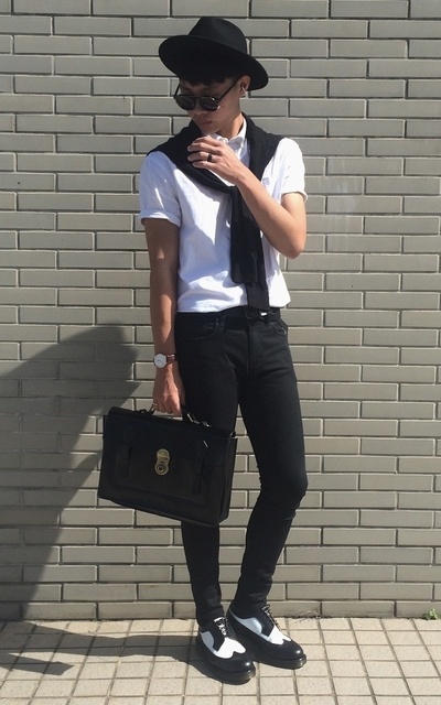 black and white meet friday