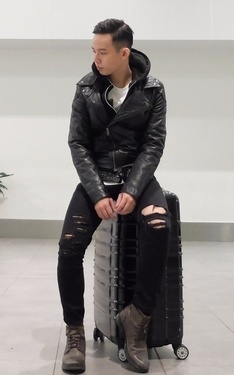 機場穿搭