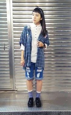 今天上班穿這樣大受客人歡迎