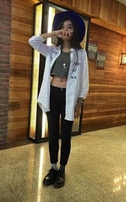 黑白條紋配