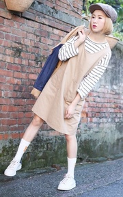 QUEEN SHOP 吊帶裙的穿搭