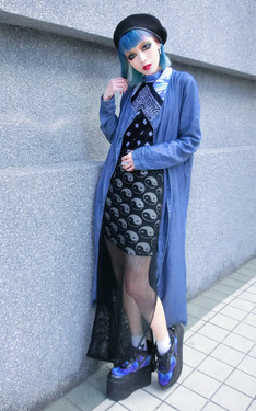 Bluer than velvet was the night