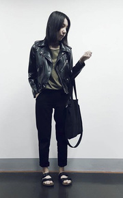leather jacket
