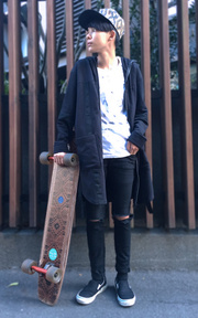 ▲ #‎green #skate #long #board #black #look #brown。▲