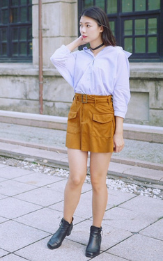 她很漂亮 高俊熙 仿穿搭 Look1