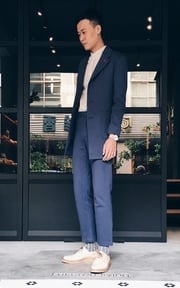 微正式成套西裝