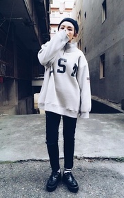 街頭個性穿搭