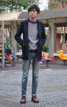 西裝式大衣Smart Casual