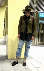 軍裝混搭