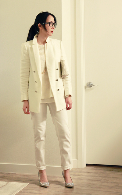 all white fashion