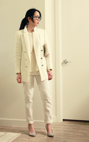 all white fashion