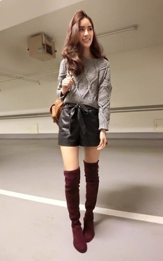 Stuart Weitzman過膝長靴穿搭