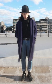purplish blue
