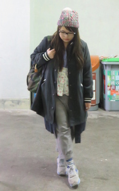 棒球外套look