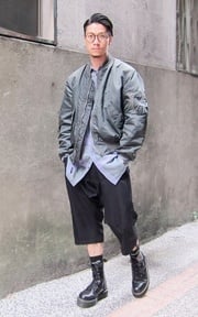 20151210 MA-1飛行夾克混搭